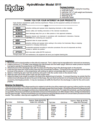 HydroMinder-5111-Instruction-Sheet1