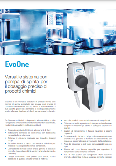 EvoOne-Datasheet-IT