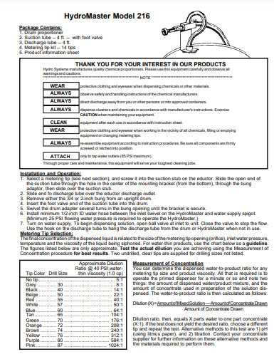 hydromaster-model-216-instruction-sheet-319x319