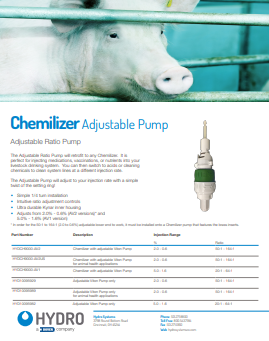 Chemilizer_Adjustable_Pump_Datasheet