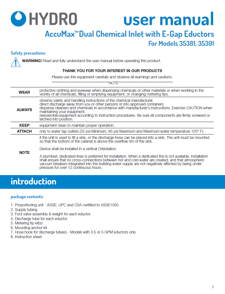 AccuMax_Dual_Chemical_Inlet_Instruction_Sheet_Thumbnail_EGAP